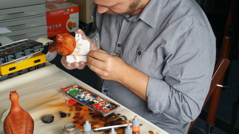 Famous Grouse Mascote 3D