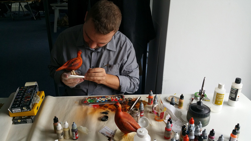 Famous Grouse Mascote 3D