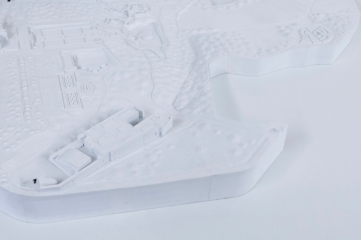 Mapa Tátil da Fundação Serralves
