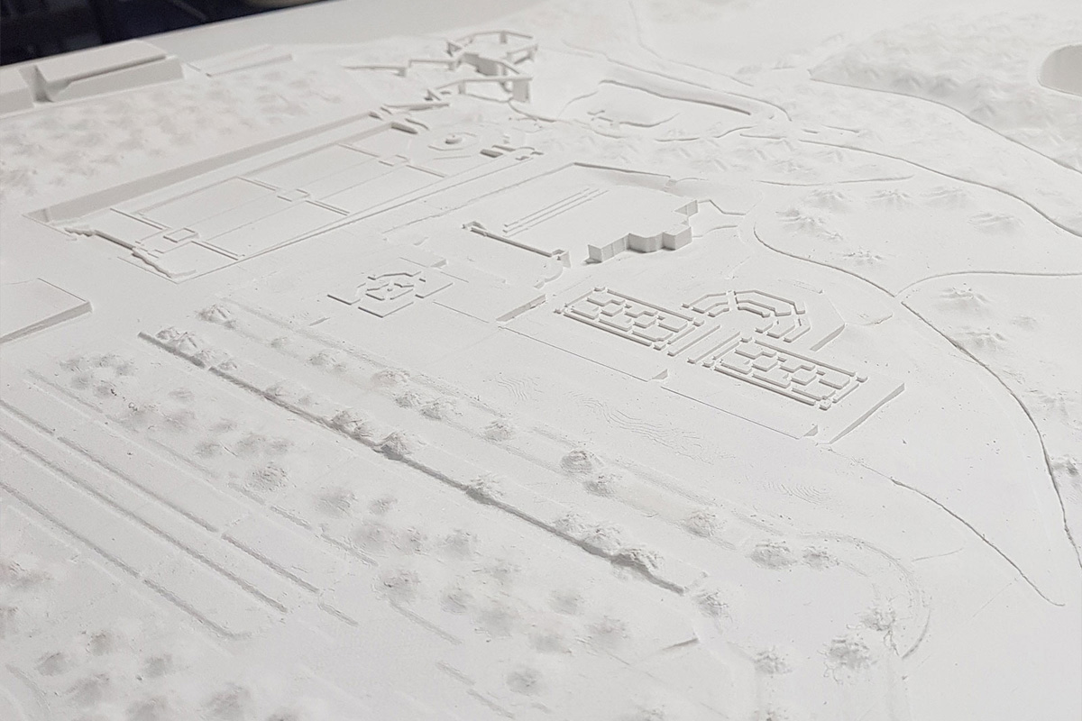 Mapa Tátil da Fundação Serralves