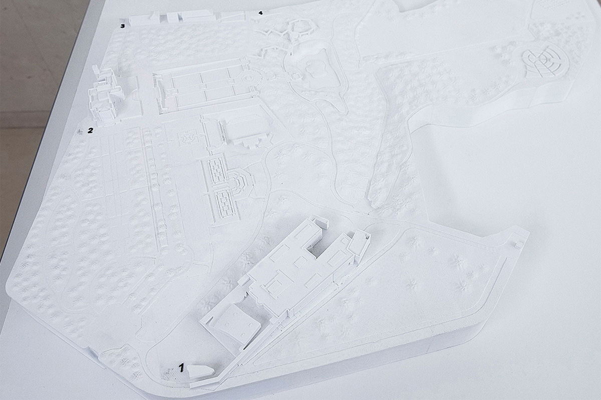 Mapa Tátil da Fundação Serralves